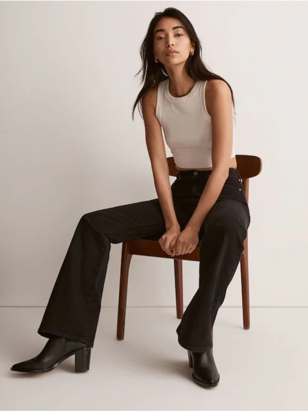 Madewell The Perfect Vintage Flare Jeans in Sherborn Wash